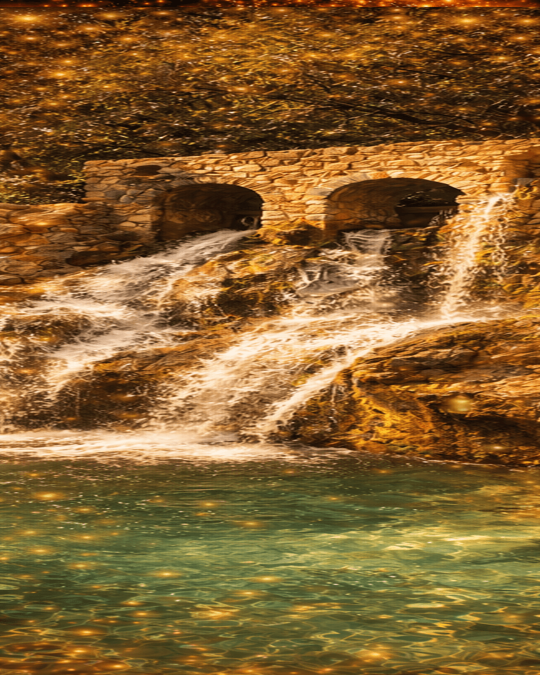 River landscape Las Turbinas